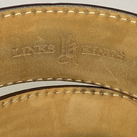 Links & Kings Italian Leather belt - Picture 12 of 14